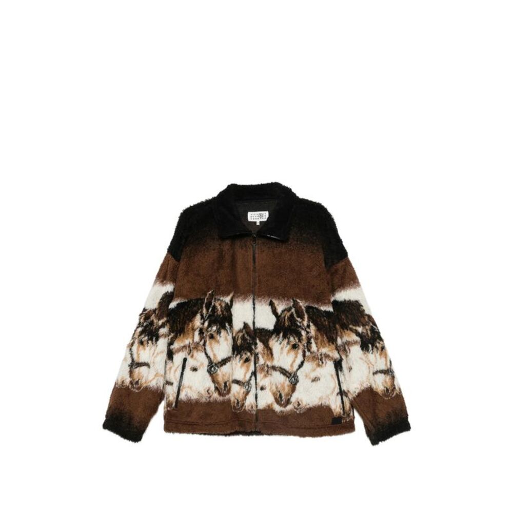 Mm6 Maison Margiela Brown Sweaters & Knitwear - Cardigans Men